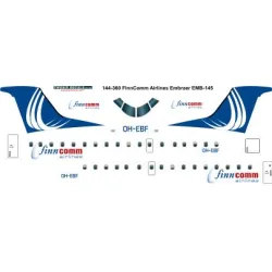 26decals 144-360 1/144 Finncomm Emb-145 Laser Decal