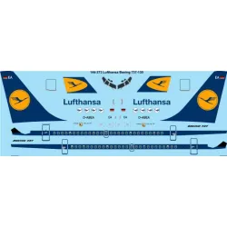 26decals 144-373 1/144 Lufthansa Boeing 737-130 Laser Decal