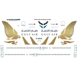 26decals 144-376 1/144 Gulf Air 737-800 Laser Decal