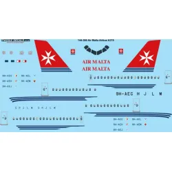 26decals 144-386 1/144 Air Malta Airbus A319 Laser Decal