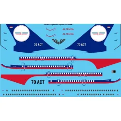 26decals 144-407 1/144 Alyemda Tupolev Tu-154m Laser Decal