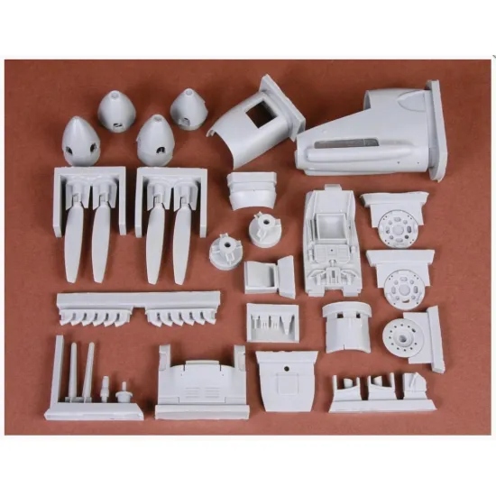 Sbs Buc-32002 1/32 Hispano Ha-1112 M1l Conversion Kit Spanish Bf-109 Version