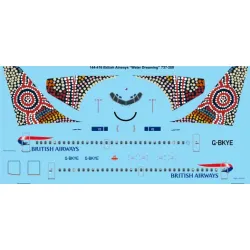 26decals 144-416 1/144 Ba Water Dreaming Boeing 737-200 Laser Decal