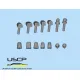 Uscp 24a121 1/24 Windshield Washer Nozzles Set Accessories Kit