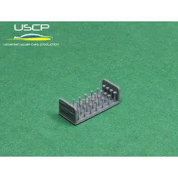 Uscp 24a121 1/24 Windshield Washer Nozzles Set Accessories Kit