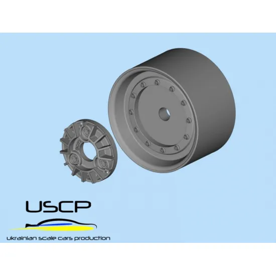 Uscp 24p199 1/24 Gotti R17 14 Accessories Kit