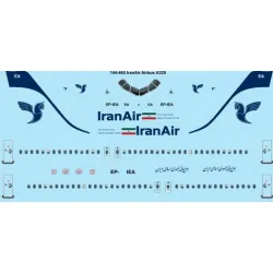 26decals 144-465 1/144 Iran Air Current Airbus A320 Laser Decal