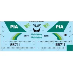 26decals 144-466 1/144 Pia Tupolev Tu-154m Laser Decal