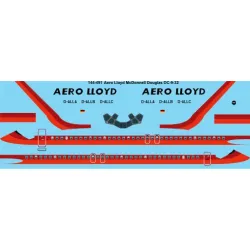 26decals 144-491 1/144 Aero Lloyd Douglas Dc-9-30 Laser Decal