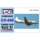 Laci 720039 1/72 Convair Cv-440 Landing Flaps For Mach2 Resin Model