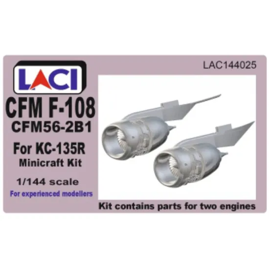 Laci 144025 1/144 Engine Cfm F-108 For Kc-135r Minicraft Kits Resin Model