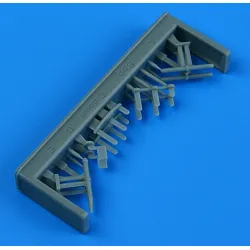 Quickboost 32350 1/32 Mig-21mf Antennas And Sensors For Trumpeter