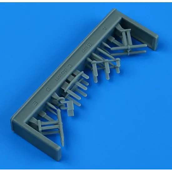 Quickboost 32350 1/32 Mig-21mf Antennas And Sensors For Trumpeter