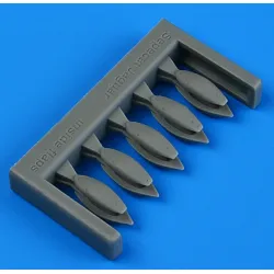 Quickboost 49189 1/48 Sepecat Jaguar Gr 1/Gr 1a Flap Fairings For Airfix