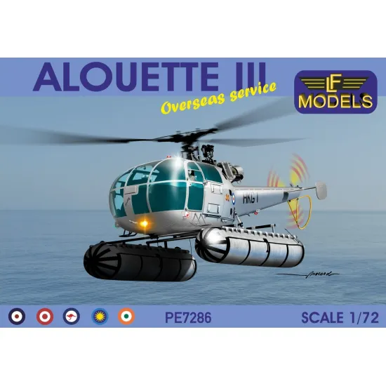 Lf Models Pe7286 1/72 Alouette Iii Overseas Service Hong Kong Singapore Australia Malaysia India