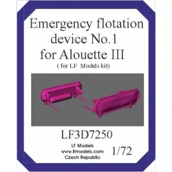Lf Models 3d7250 1/72 Emergency Flotation Device No1 For Alouette Iii Lf Models