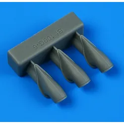 Quickboost 72724 1/72 Bf 109g-6 Air Intake For Tamiya