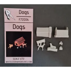 White Stork Miniatures F72006 1/72 Figures Gogs Resin, Unpainted, Unassembled Kit