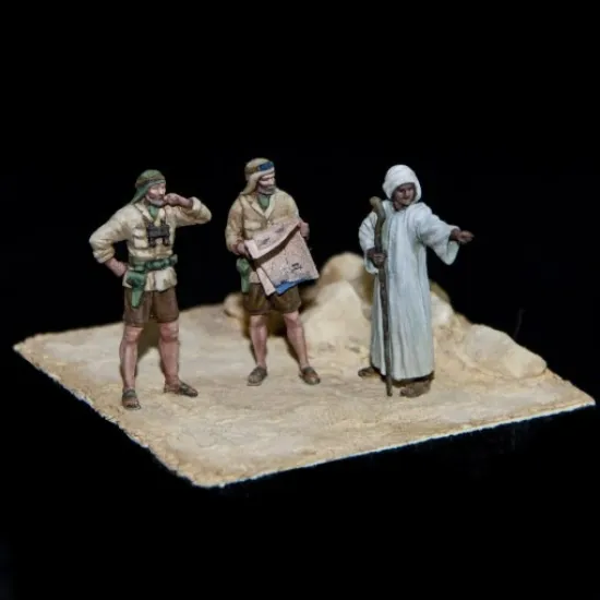 White Stork Miniatures F72007 1/72 British Sas Resin, Unpainted, Unassembled Kit