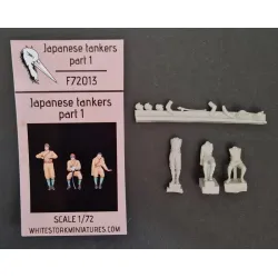 White Stork Miniatures F72013 1/72 Japanese Tankers Resin Unpainted Unassembled