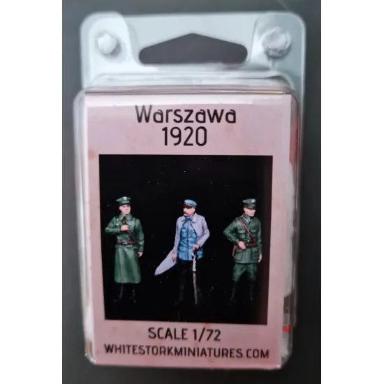 White Stork Miniatures F72016 1/72 Figures Warszawa 1920 Resin Unpainted Unassembled