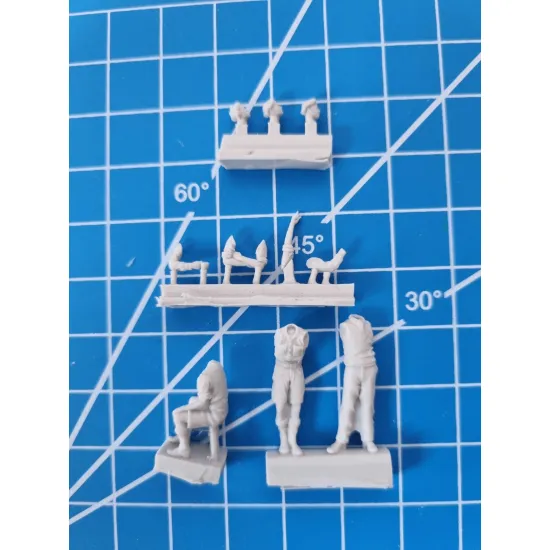 White Stork Miniatures F72016 1/72 Figures Warszawa 1920 Resin Unpainted Unassembled