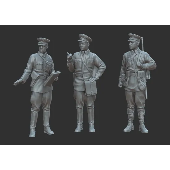 White Stork Miniatures F72017 1/72 Soviet Soldiers 1941 Resin Unpainted Unassembled