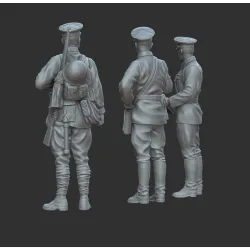White Stork Miniatures F72017 1/72 Soviet Soldiers 1941 Resin Unpainted Unassembled