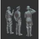 White Stork Miniatures F72021 1/72 Luftwaffe Officers Resin Unpainted Unassembled