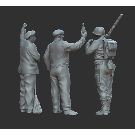 White Stork Miniatures F72022 1/72 Ww2 For Victory Resin Unpainted Unassembled