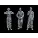 White Stork Miniatures F72027 1/72 German Tankers Ww2 Resin Unpainted Unassembled Kit