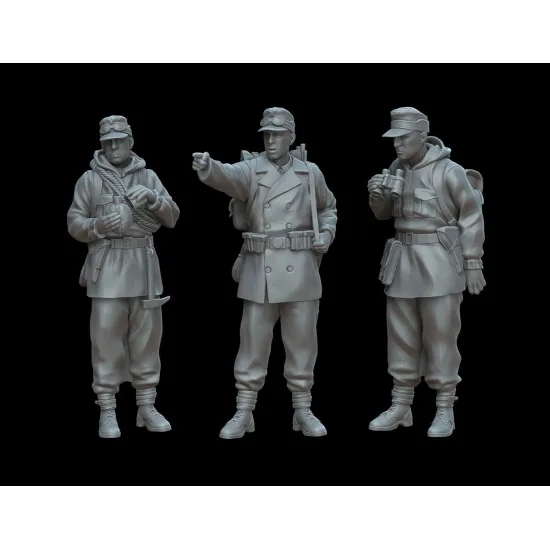 White Stork Miniatures F72032 1/72 German Mountain Troops Ww2 Resin Unassembled Unpainted