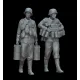 White Stork Miniatures F72040 1/72 Ww2 German Soldiers Its Lunch Time Resin Unassembled Unpainted