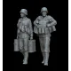 White Stork Miniatures F72040 1/72 Ww2 German Soldiers Its Lunch Time Resin Unassembled Unpainted