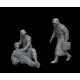 White Stork Miniatures F72041 1/72 Ww2 German Soldiers Medic Medic Resin Unassembled Unpainted