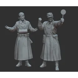 White Stork Miniatures F72044 1/72 German Field Military Police Ww2 Resin Unassembled Unpainted