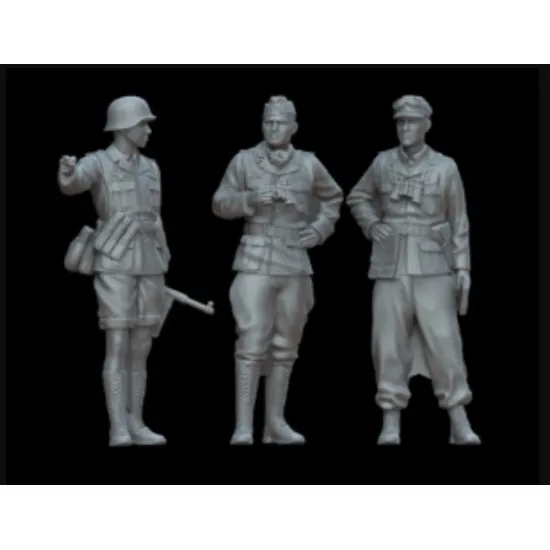 White Stork Miniatures F72049 1/72 Ww2 Dak German Soldiers Resin Unassembled Unpainted