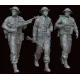 White Stork Miniatures F72050 1/72 Ww2 British Infantry On Patrol Resin Unassembled Unpainted