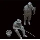 White Stork Miniatures F72054 1/72 Fishermen Resin Unassembled Unpainted Kit