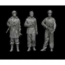 White Stork Miniatures F72055 1/72 German Soldiers In Kharkov 1943 Resin Unassembled Unpainted Kit