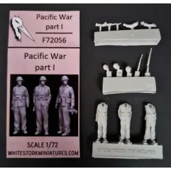 White Stork Miniatures F72056 1/72 Pacific War Us Soldiers Resin Unassembled Unpainted Kit