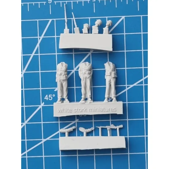 White Stork Miniatures F72056 1/72 Pacific War Us Soldiers Resin Unassembled Unpainted Kit