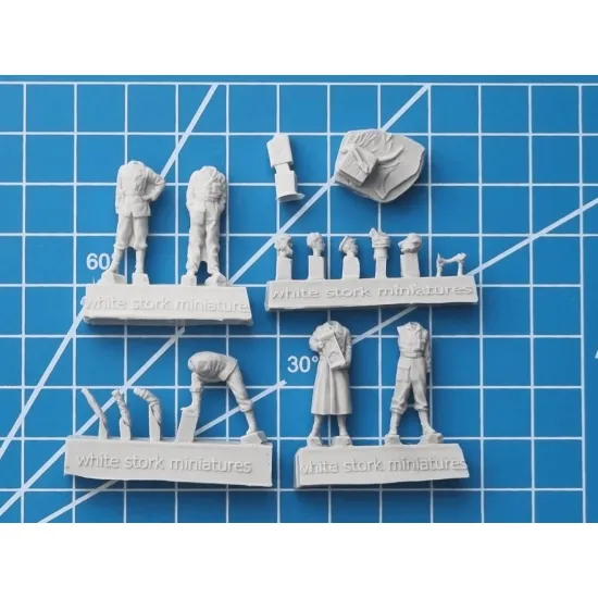 White Stork Miniatures F72057 1/72 Russians In Berlin Ww2 Resin Unassembled Unpainted Kit
