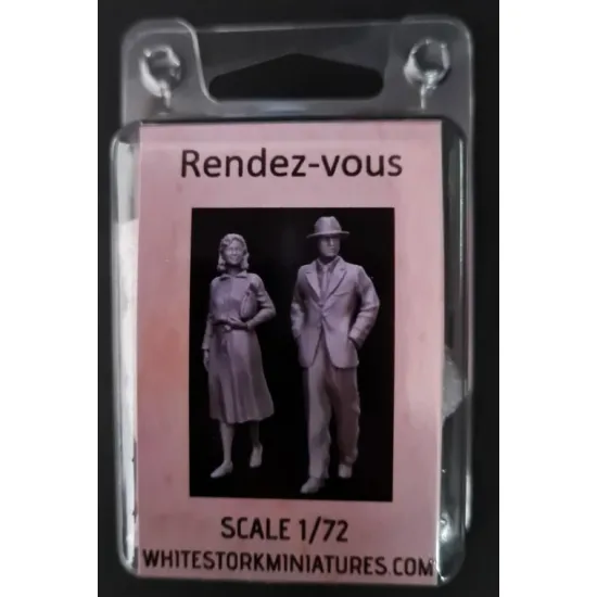 White Stork Miniatures F72059 1/72 Rendez-vous Resin Unassembled Unpainted