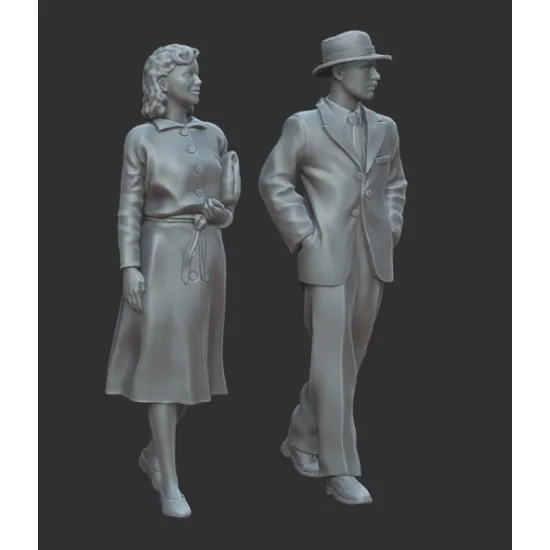 White Stork Miniatures F72059 1/72 Rendez-vous Resin Unassembled Unpainted