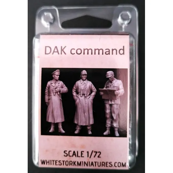 White Stork Miniatures F72062 1/72 Dak Command Resin Unassembled Unpainted Kit