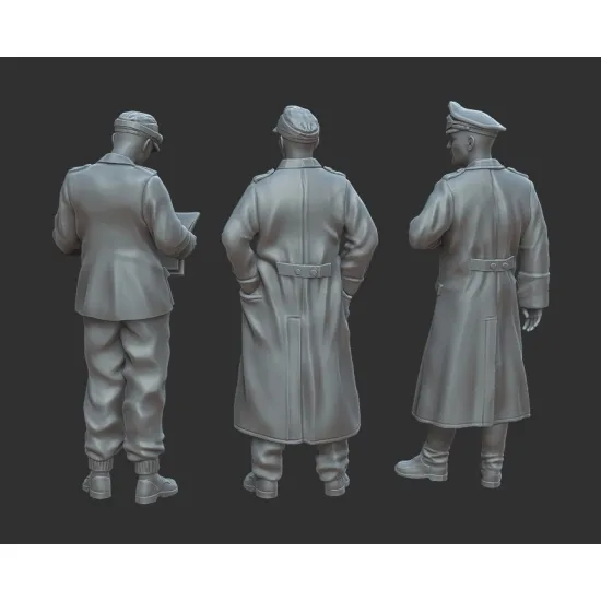 White Stork Miniatures F72062 1/72 Dak Command Resin Unassembled Unpainted Kit