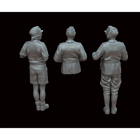 White Stork Miniatures F72065 1/72 Dak Tankers Ww2 Resin Unassembled Unpainted