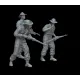 White Stork Miniatures F72068 1/72 Pacific War Australian Soldiers Resin Unassembled Unpainted
