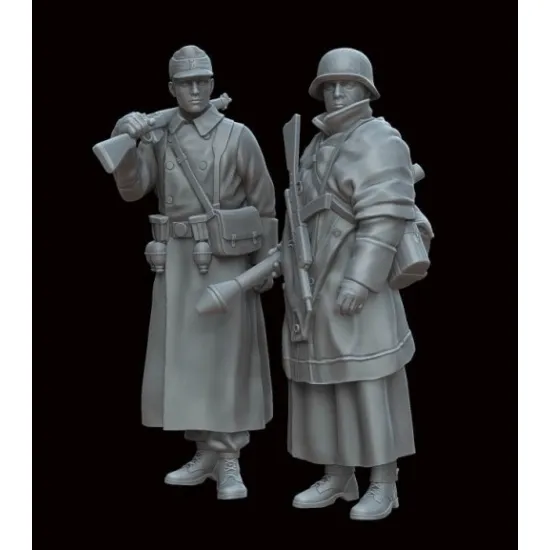 White Stork Miniatures F72069 1/72 Berlin April 1945 German Infantry Resin Unassembled Unpainted